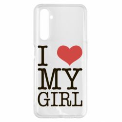 Чехол для Realme 6 Pro I love my girl - PrintSalon