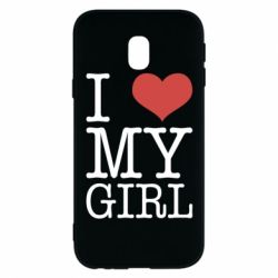 Чехол для Samsung J3 2017 I love my girl - PrintSalon