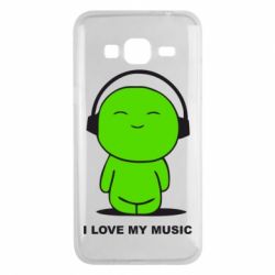 Чохол для Samsung J3 2016 я люблю мою музику - PrintSalon
