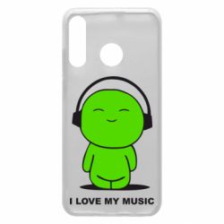 Чохол для Huawei P30 Lite я люблю мою музику - PrintSalon