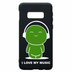 Чохол для Samsung S10e я люблю мою музику - PrintSalon