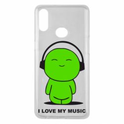 Чохол для Samsung A10s я люблю мою музику - PrintSalon