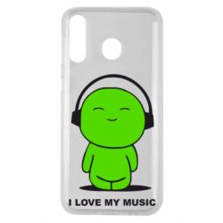 Чохол для Samsung M30 я люблю мою музику - PrintSalon