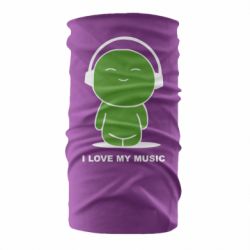 Бандана я люблю мою музику - PrintSalon