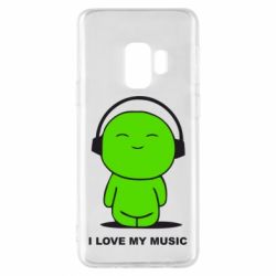 Чохол для Samsung S9 я люблю мою музику - PrintSalon