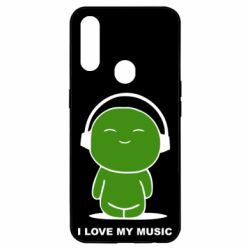 Чохол для Oppo A31 я люблю мою музику - PrintSalon