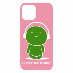 Чохол для iPhone 12 Pro я люблю мою музику - PrintSalon