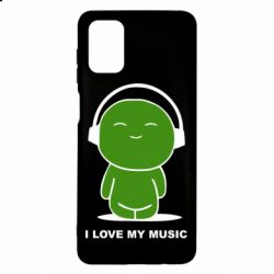 Чохол для Samsung M51 я люблю мою музику - PrintSalon