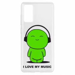 Чохол для Samsung S20 FE я люблю мою музику - PrintSalon