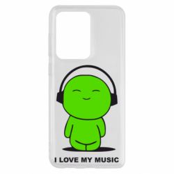 Чохол для Samsung S20 Ultra я люблю мою музику - PrintSalon