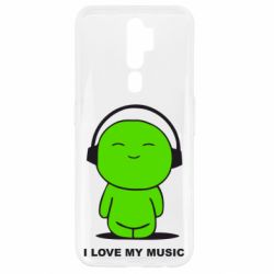 Чехол для Oppo A5/A9 2020 I love my music