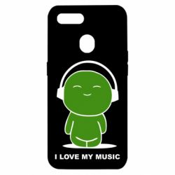 Чохол для Oppo A5s / A12я люблю мою музику - PrintSalon