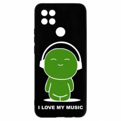 Чехол для Oppo A15s/A15 I love my music