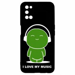 Чохол для Oppo A52 / A72 / A92я люблю мою музику - PrintSalon