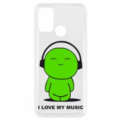 Чохол для Oppo A53 / A32 / A33я люблю мою музику - PrintSalon