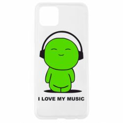 Чохол для Oppo A92sя люблю мою музику - PrintSalon