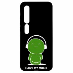 Чохол для Xiaomi Mi10 / 10 Pro я люблю мою музику - PrintSalon