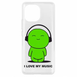 Чохол для Xiaomi Mi11 я люблю мою музику - PrintSalon