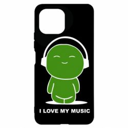 Чохол для Xiaomi Mi11 Lite я люблю мою музику - PrintSalon