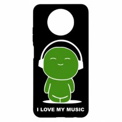 Чехол для Xiaomi Redmi Note 9 5G/Redmi Note 9T I love my music