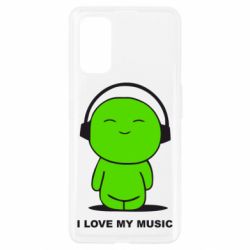 Чохол для Realme 7 Pro я люблю мою музику - PrintSalon