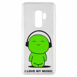 Чохол для Samsung S9+ я люблю мою музику - PrintSalon