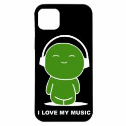 Чохол для iPhone 14 Plus я люблю мою музику - PrintSalon