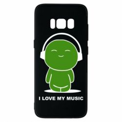 Чохол для Samsung S8 я люблю мою музику - PrintSalon