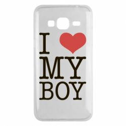 Чехол для Samsung J3 2016 I love my - PrintSalon