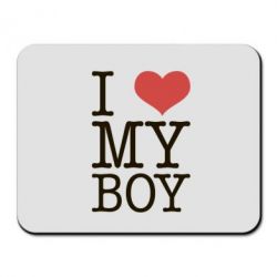 Коврик для мыши I love my - PrintSalon