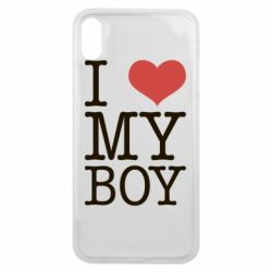 Чехол для iPhone Xs Max I love my - PrintSalon