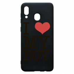 Чехол для Samsung A30 I love my - PrintSalon