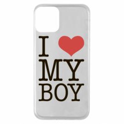 Чехол для iPhone 11 I love my - PrintSalon