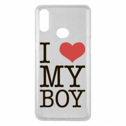 Чехол для Samsung A10s I love my - PrintSalon