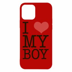 Чехол для iPhone 12 I love my - PrintSalon