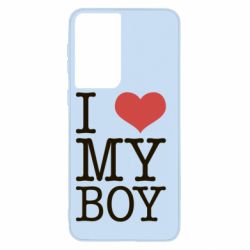 Чехол для Samsung S21 I love my - PrintSalon