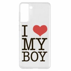 Чехол для Samsung S21+ I love my - PrintSalon