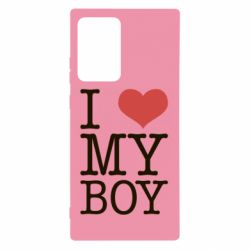Чехол для Samsung Note 20 Ultra I love my - PrintSalon