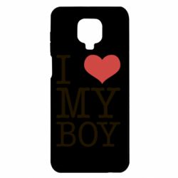 Чехол для Xiaomi Redmi Note 9S/9Pro/9Pro Max I love my - PrintSalon