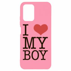 Чехол для Xiaomi Redmi Note 10 I love my - PrintSalon