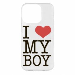 Чехол для iPhone 14 Pro I love my - PrintSalon