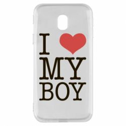 Чехол для Samsung J3 2017 I love my - PrintSalon