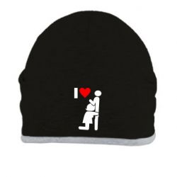 Шапка I love oral - PrintSalon