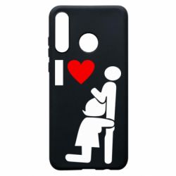 Чехол для Huawei P30 Lite I love oral - PrintSalon