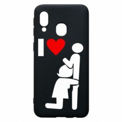 Чехол для Samsung A40 I love oral - PrintSalon
