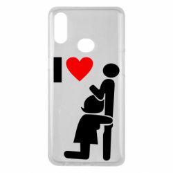 Чехол для Samsung A10s I love oral - PrintSalon