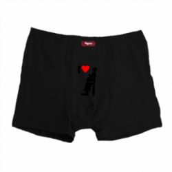 Трусы-боксеры I love oral - PrintSalon