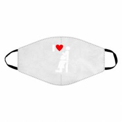 Маска многоразовая I love oral - PrintSalon