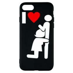 Чехол для iPhone SE 2020 I love oral - PrintSalon