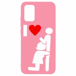 Чехол для Samsung A02s/M02s I love oral - PrintSalon